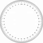 Image result for Printable Whole Circle Protractor