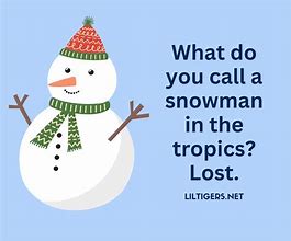 Image result for Snowman Jokes Clean