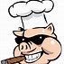 Image result for Smoking Pig BBQ Logo