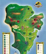 Image result for Isla Nublar Map