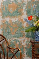 Image result for Chinoiserie Toile Wallpaper