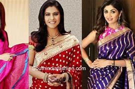 Image result for Saree Pallu Falling Behind