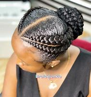 Image result for Feed in Braids Updo