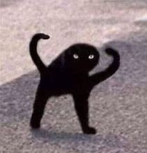 Image result for Angry Black Cat Emoji