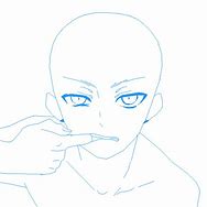 Image result for Male Head Base Drawing