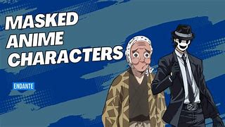 Image result for Cool Masked Anime Characters