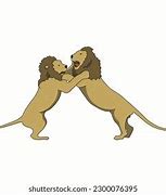 Image result for Lions Fighting Crocs Pics