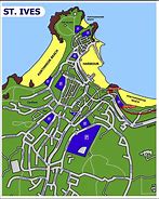 Image result for St Ives Bay Map