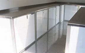 Image result for Lightweight Cabinets for Enclosed Trailers