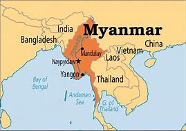 Image result for Peta Myanmar Di Dunia