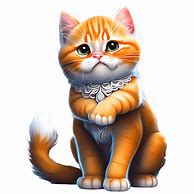 Image result for Orange Cat Graphic