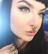 Image result for Biggest Septum Piercing