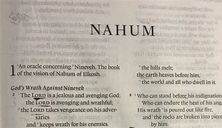 Image result for Book of Nahum