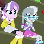 Image result for Apple Blossom X Diamond Tiara Equestria Girl