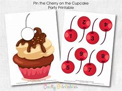 Image result for Pin the Cherry On the Cupcake