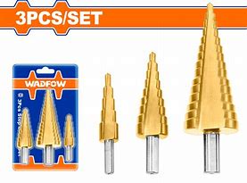 Image result for Step Drill Bit Set