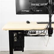 Image result for Desk Cable Management Tray