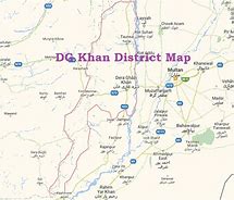 Image result for DG Khan Map