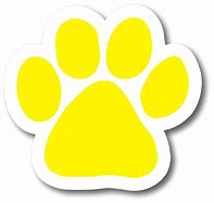 Image result for Yellow Flaming Paw Print