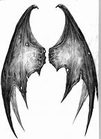 Image result for Demon with Wings Tattoo Sketch