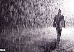 Image result for Man Walking Alone in Rain