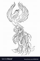 Image result for Cool Outline Phoenix Wing