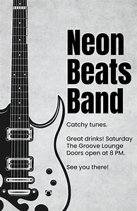 Image result for Band Poster Template