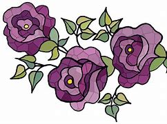 Image result for African Violet Flower Clip Art