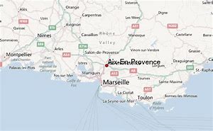 Image result for AIX En Provence France Map