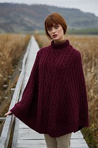 Image result for Knitting Male Poncho