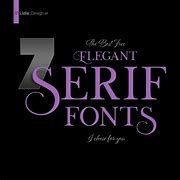 Image result for Cool Serif Fonts