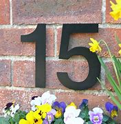 Image result for House Letters and Numbers Black