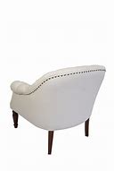 Image result for White Leather Arm Chair