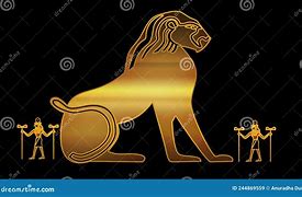 Image result for Egyptian Lion Symbol