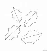 Image result for Poinsettia Leaf Template