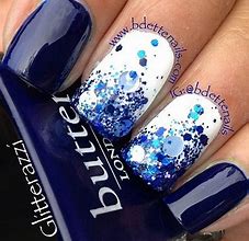 Image result for Bright Blue Nail Designs