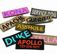 Image result for Do Not Touch Velcro Patch