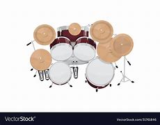 Image result for Drum Kit Front View