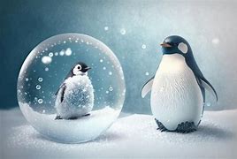 Image result for Penguin Snow Globe