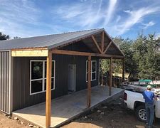 Image result for 30X40 Barndominium with Covered Deck