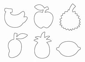 Image result for Fruit Tree Outline Printable