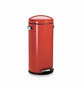 Image result for Red Trash Can