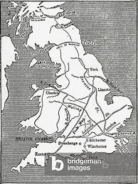 Image result for Map of Roman Roads in East Anglia