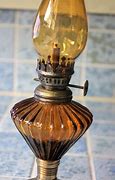 Image result for Amber Glass Hurricane Lamp