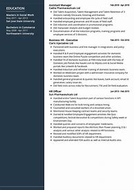 Image result for HR Manager CV Examples