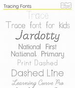 Image result for Traceable Fonts