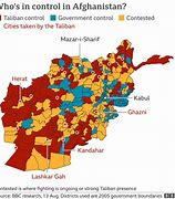 Image result for Taliban Control Map