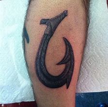 Image result for Maori Fish Hook Tattoo