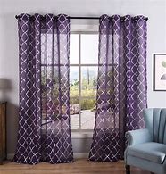 Image result for Purple Curtains