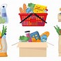 Image result for Grocery Bag Cartoon Plastic